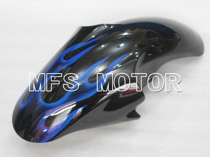 Yamaha YZF-R6 1998-2002 Injection ABS Fairing - Flame - Black Blue - MFS3578 - Fairings Kit