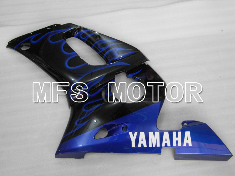 Yamaha YZF-R6 1998-2002 Injection ABS Fairing - Flame - Black Blue - MFS3578 - Fairings Kit