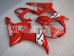 Yamaha YZF-R6 2003-2004 Injection ABS Fairing - Factory Style - Red White - MFS3579 - Fairings Kit