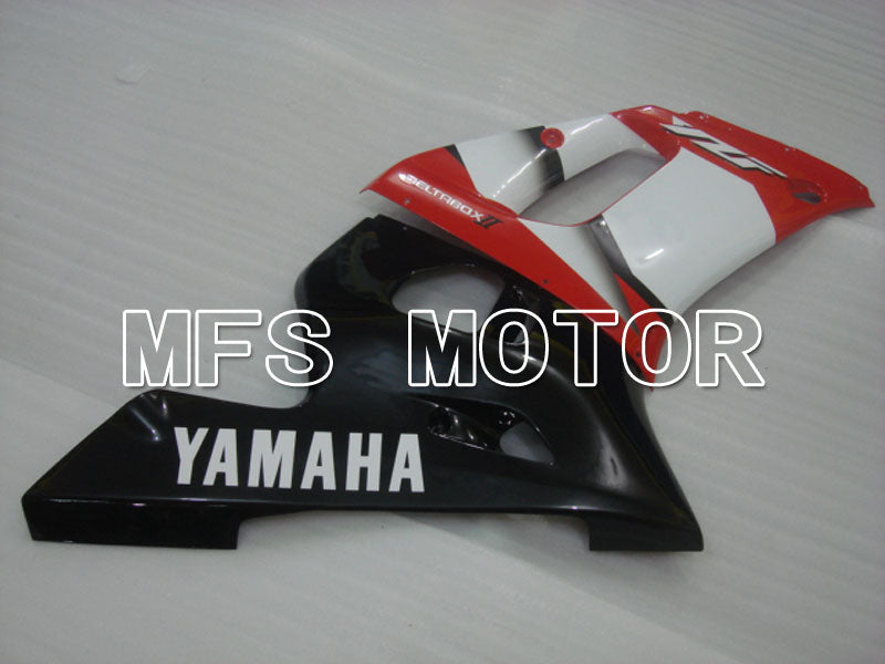 Yamaha YZF-R6 1998-2002 Injection ABS Fairing - Factory Style - Black White Red - MFS3589 - Fairings Kit