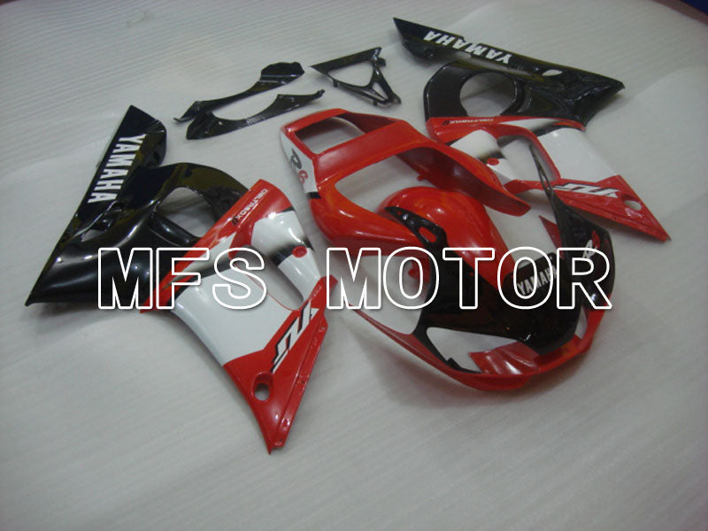 Yamaha YZF-R6 1998-2002 Injection ABS Fairing - Factory Style - Black White Red - MFS3589 - Fairings Kit