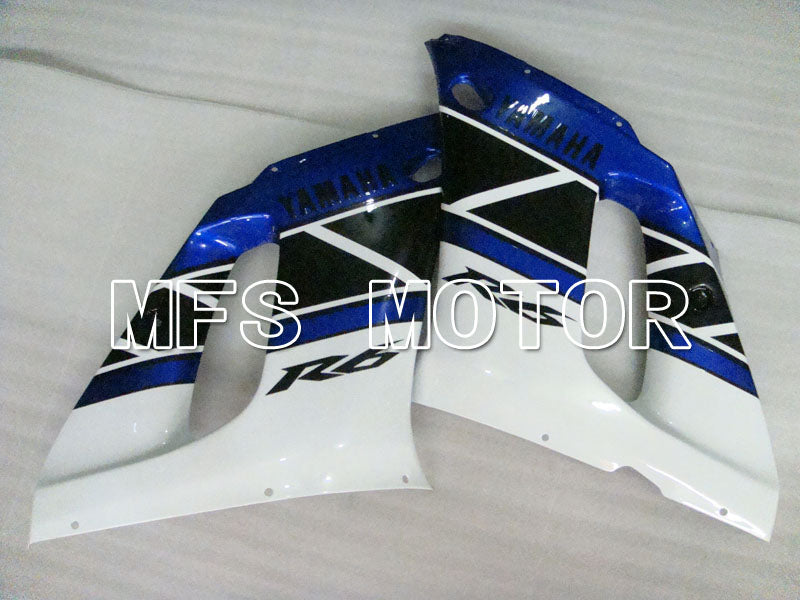Yamaha YZF-R6 1998-2002 Injection ABS Fairing - Factory Style - Black Blue White - MFS3593 - Fairings Kit
