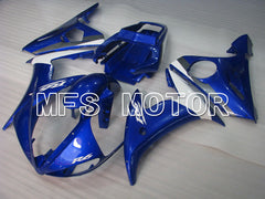 Yamaha YZF-R6 2003-2004 Injection ABS Fairing - Factory Style - Blue White - MFS3594 - Fairings Kit