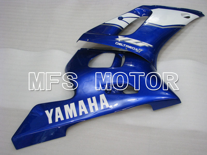 Yamaha YZF-R6 1998-2002 Injection ABS Fairing - Factory Style - Blue White - MFS3596 - Fairings Kit