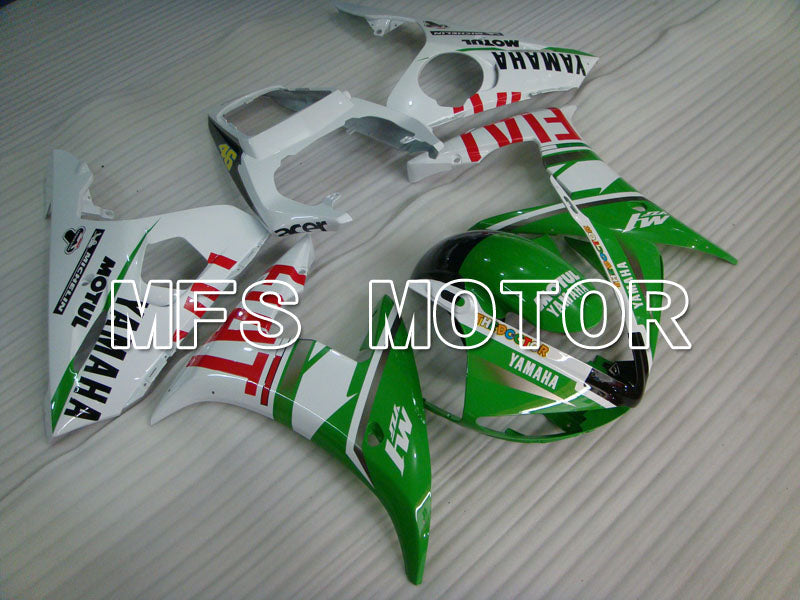 Yamaha YZF-R6 2003-2004 Injection ABS Fairing - FIAT - Green White - MFS3598 - Fairings Kit
