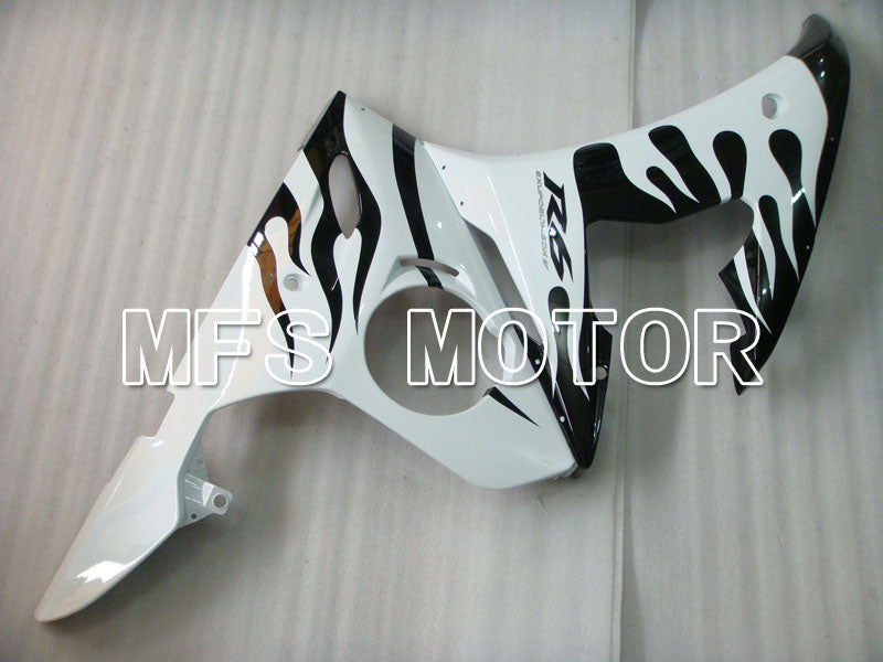 Yamaha YZF-R6 2005 Injection ABS Fairing - Flame - White Black - MFS3601 - Fairings Kit