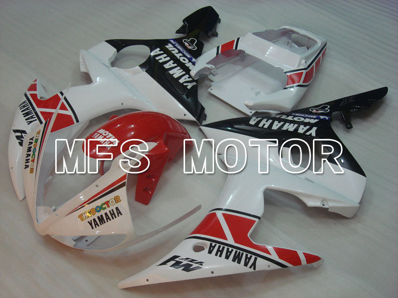Yamaha YZF-R6 2005 Injection ABS Fairing - MOTUL - Red White - MFS3612 - Fairings Kit