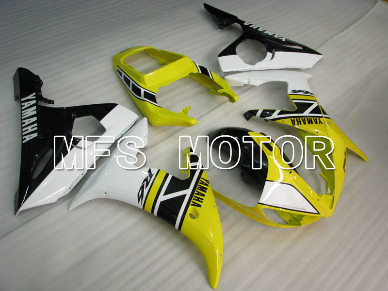 Yamaha YZF-R6 2005 Injection ABS Fairing - Factory Style - White Yellow - MFS3616 - Fairings Kit