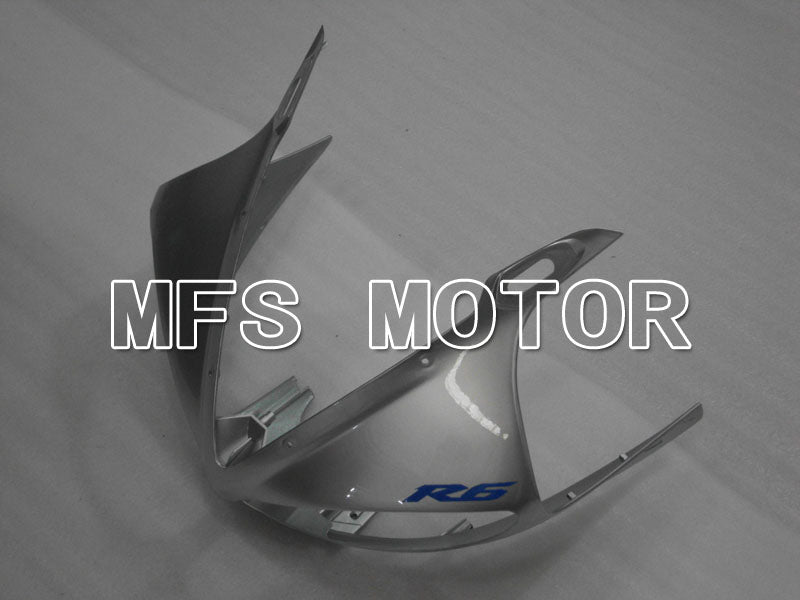 Yamaha YZF-R6 2005 Injection ABS Fairing - Factory Style - Black Silver Matte - MFS3619 - Fairings Kit