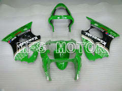 Kawasaki NINJA ZX6R 2000-2002 Injection ABS Fairing - Others - Black Green - MFS3620 - Fairings Kit