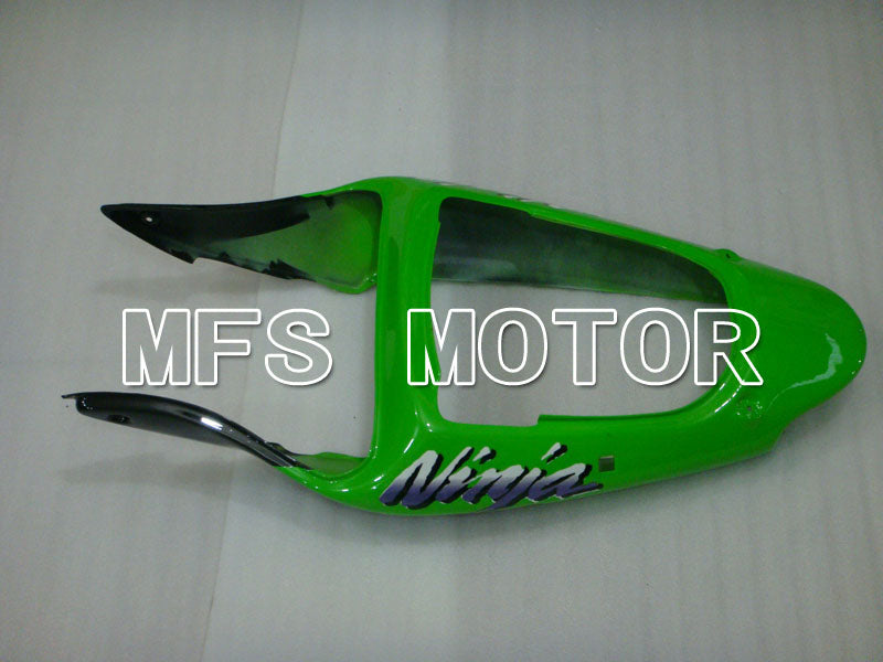 Kawasaki NINJA ZX6R 2000-2002 Injection ABS Fairing - Factory Style - Black Green - MFS3622 - Fairings Kit