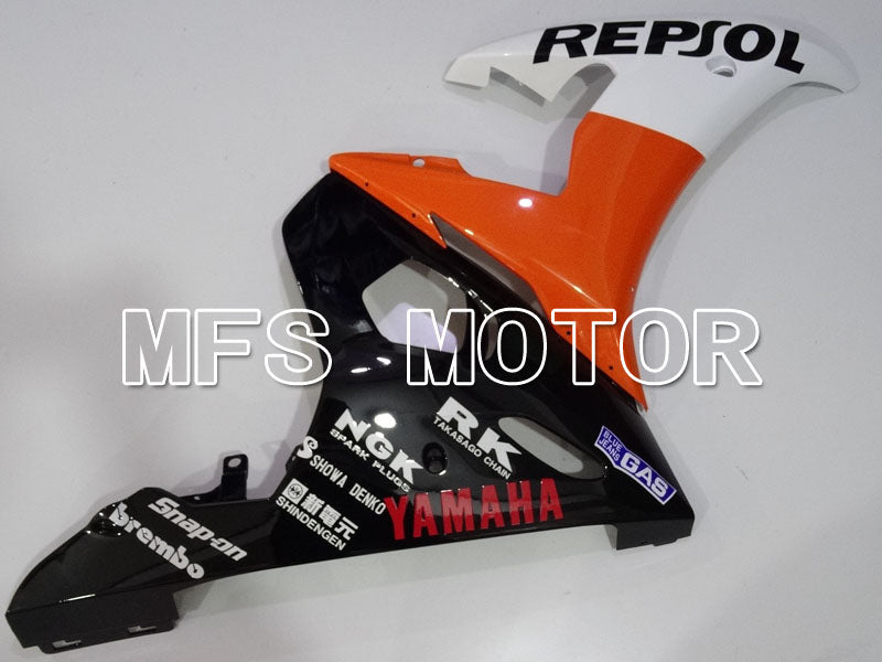 Yamaha YZF-R6 2003-2004 Injection ABS Fairing - Repsol - Orange Black - MFS3632 - Fairings Kit