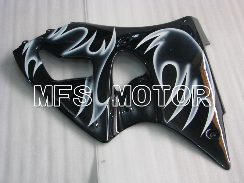 Kawasaki NINJA ZX6R 2000-2002 Injection ABS Fairing - Others - Black White - MFS3641 - Fairings Kit
