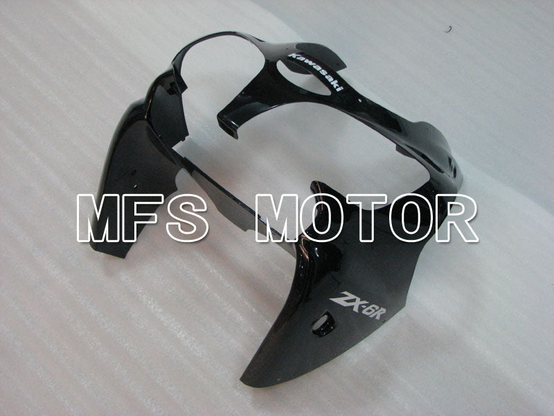 Kawasaki NINJA ZX6R 2000-2002 Injection ABS Fairing - Monster - Black - MFS3667 - Fairings Kit