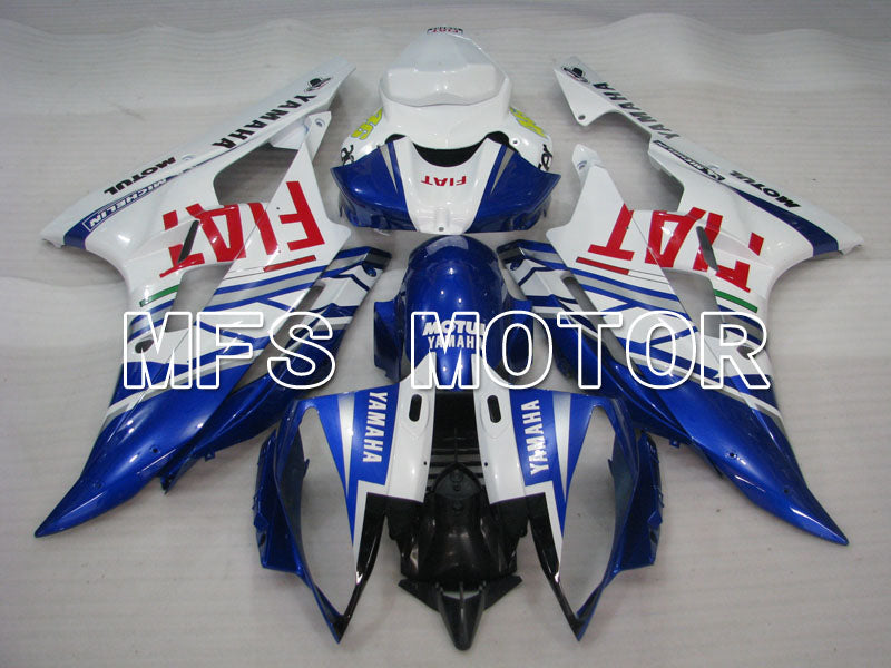 Yamaha YZF-R6 2006-2007 Injection ABS Fairing - FIAT - Blue White - MFS3685 - Fairings Kit