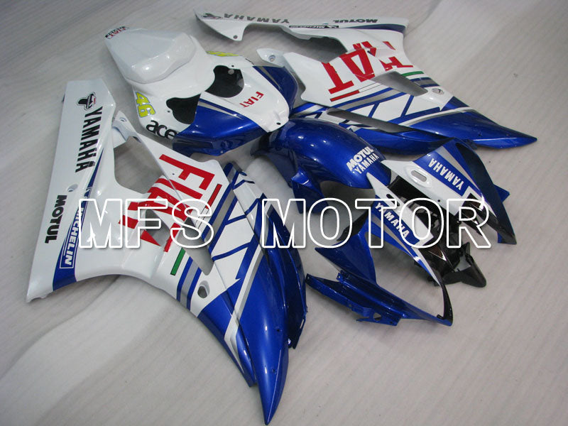 Yamaha YZF-R6 2006-2007 Injection ABS Fairing - FIAT - Blue White - MFS3685 - Fairings Kit