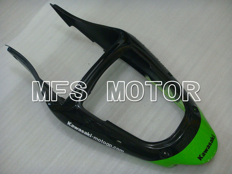 Kawasaki NINJA ZX6R 2000-2002 Injection ABS Fairing - Monster - Black Green - MFS3688 - Fairings Kit