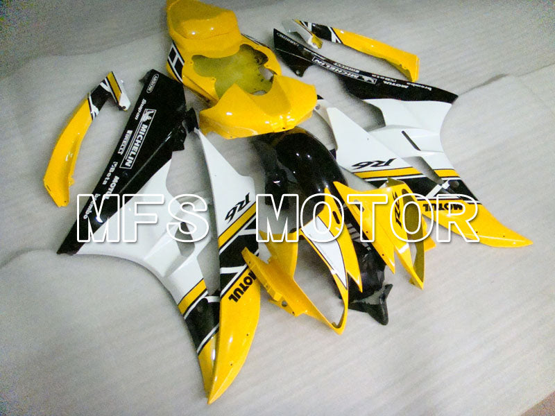 Yamaha YZF-R6 2006-2007 Injection ABS Fairing - MOTUL - Yellow White - MFS3692 - Fairings Kit