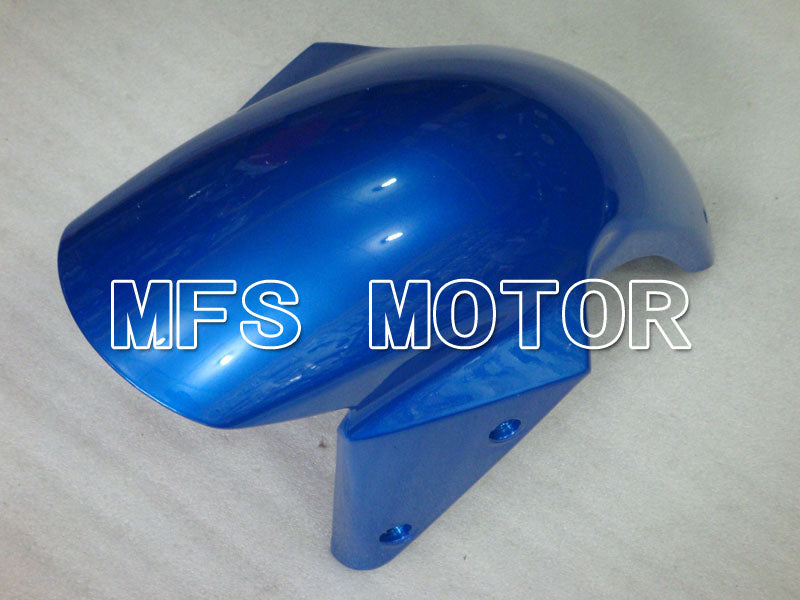 Kawasaki NINJA ZX6R 2003-2004 Injection ABS Fairing - Factory Style - Black Blue - MFS3695 - Fairings Kit