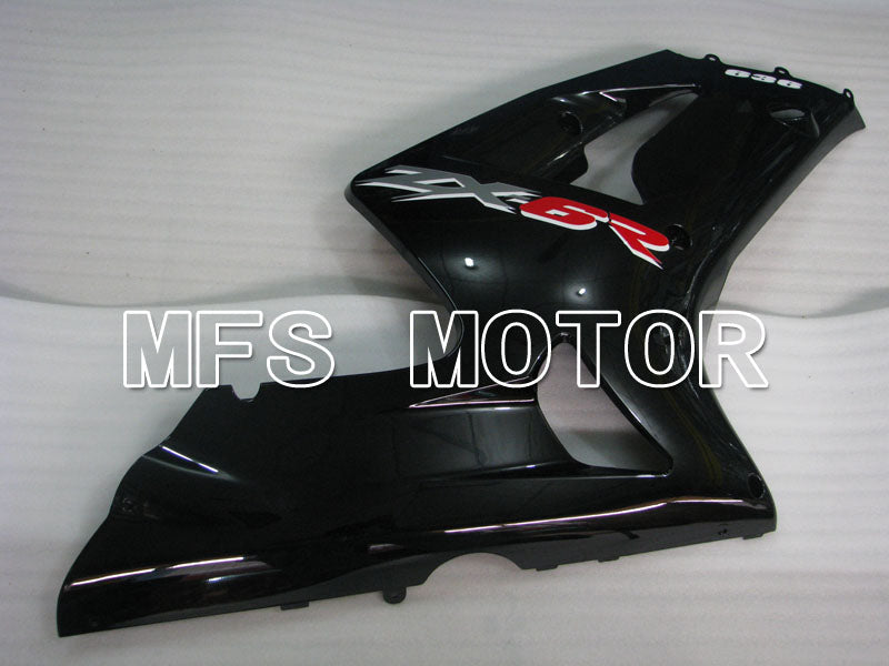 Kawasaki NINJA ZX6R 2003-2004 Injection ABS Fairing - Factory Style - Black - MFS3698 - Fairings Kit