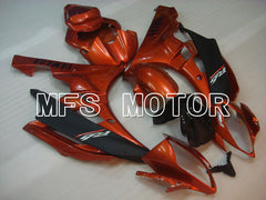 Yamaha YZF-R6 2006-2007 Injection ABS Fairing - Factory Style - Red wine color Black - MFS3702 - Fairings Kit