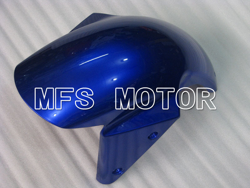 Kawasaki NINJA ZX6R 2003-2004 Injection ABS Fairing - Factory Style - Black Blue - MFS3717 - Fairings Kit