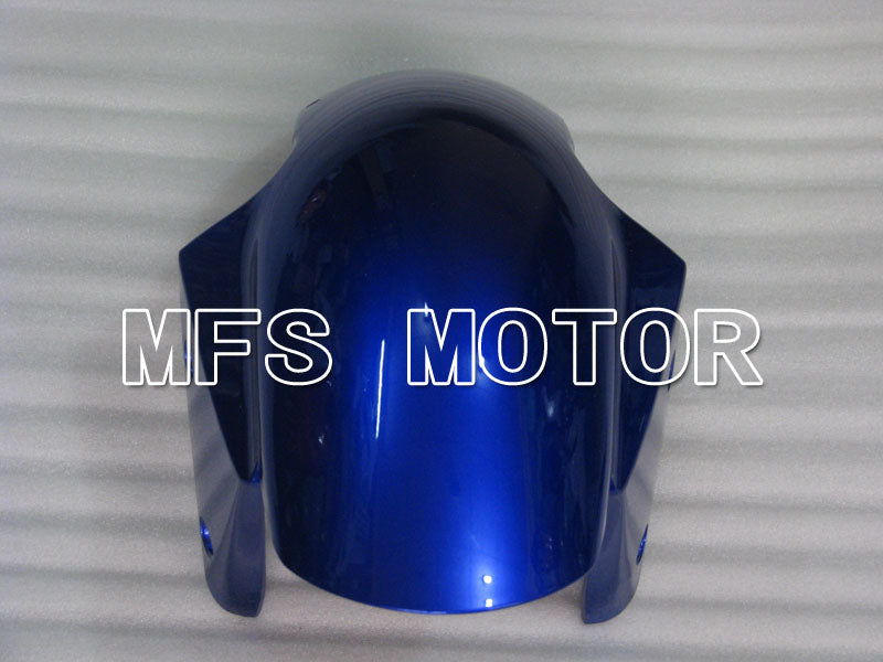 Kawasaki NINJA ZX6R 2003-2004 Injection ABS Fairing - Factory Style - Black Blue - MFS3717 - Fairings Kit