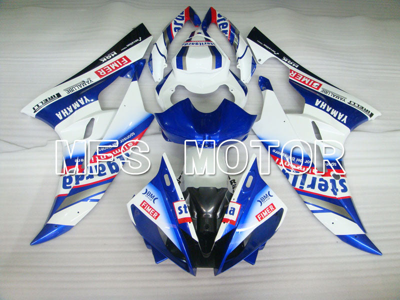 Yamaha YZF-R6 2006-2007 Injection ABS Fairing - Sterilgarda - Blue White - MFS3718 - Fairings Kit