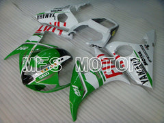 Yamaha YZF-R6 2005 Injection ABS Fairing - FIAT - Green White - MFS3721 - Fairings Kit