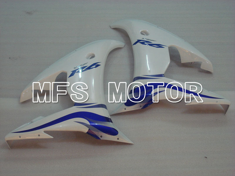 Yamaha YZF-R6 2005 Injection ABS Fairing - Factory Style - Blue White - MFS3747 - Fairings Kit