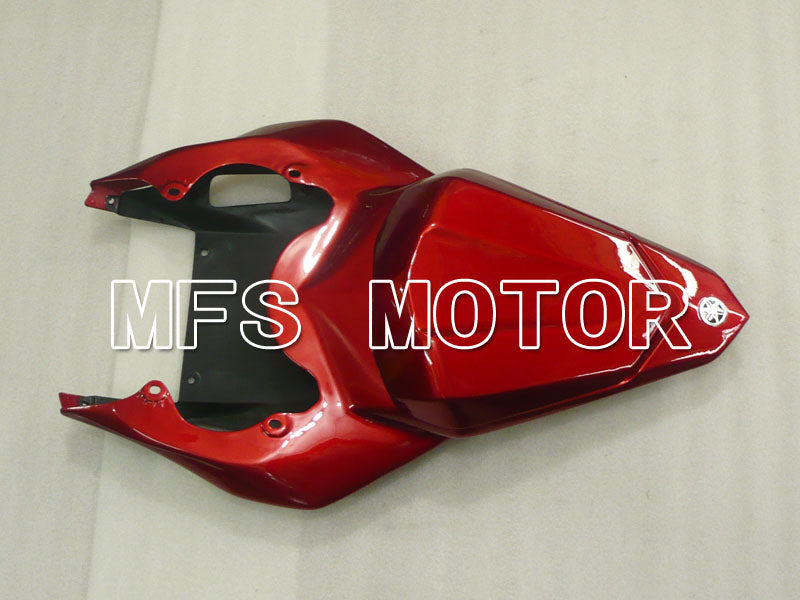 Yamaha YZF-R6 2006-2007 Injection ABS Fairing - Factory Style - Red wine color Black Matte - MFS3759 - Fairings Kit