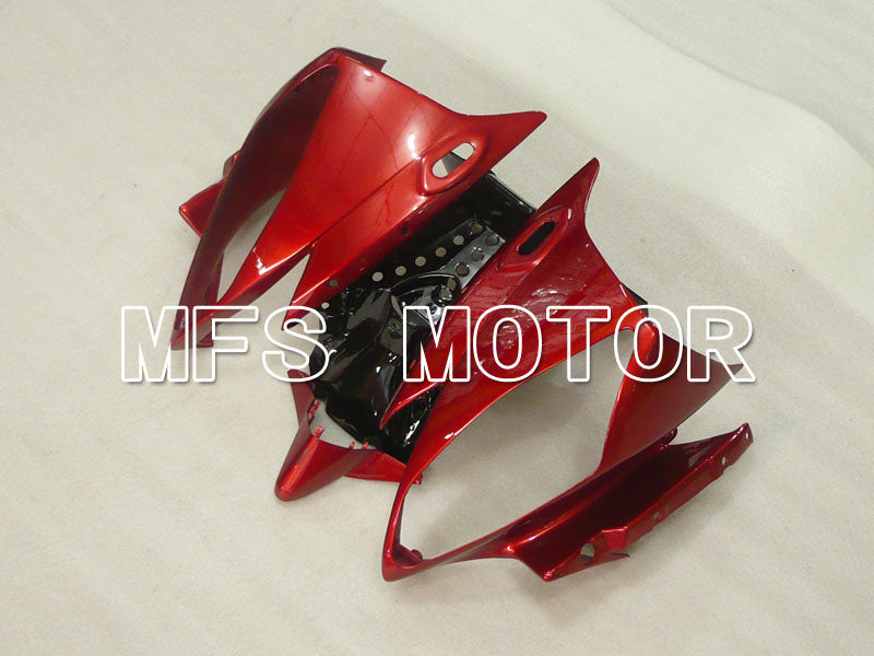Yamaha YZF-R6 2006-2007 Injection ABS Fairing - Factory Style - Red wine color Black Matte - MFS3759 - Fairings Kit
