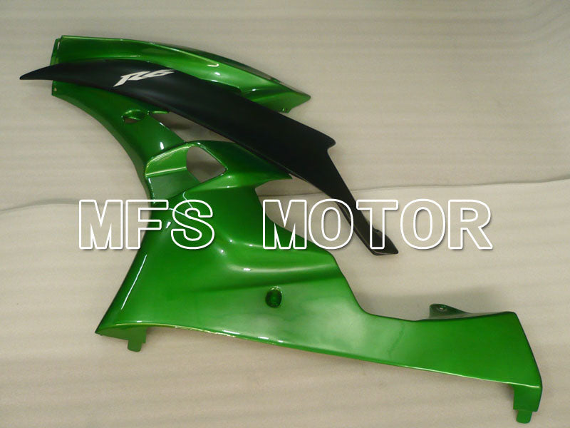 Yamaha YZF-R6 2006-2007 Injection ABS Fairing - Factory Style - Green Black Matte - MFS3765 - Fairings Kit