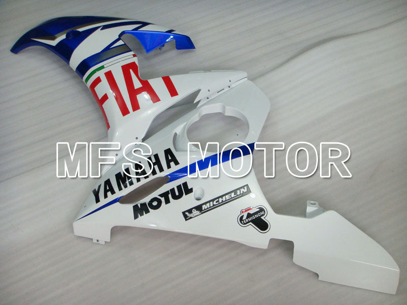 Yamaha YZF-R6 2005 Injection ABS Fairing - FIAT - Blue White - MFS3770 - Fairings Kit