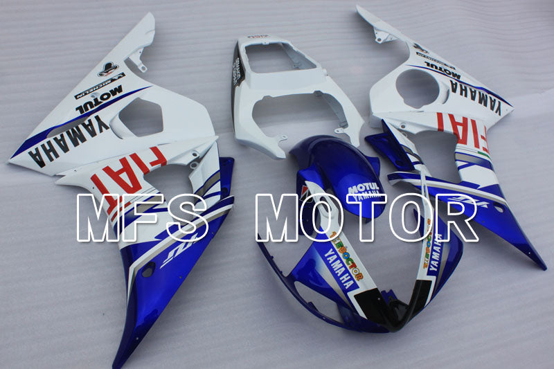 Yamaha YZF-R6 2005 Injection ABS Fairing - FIAT - Blue White - MFS3776 - Fairings Kit