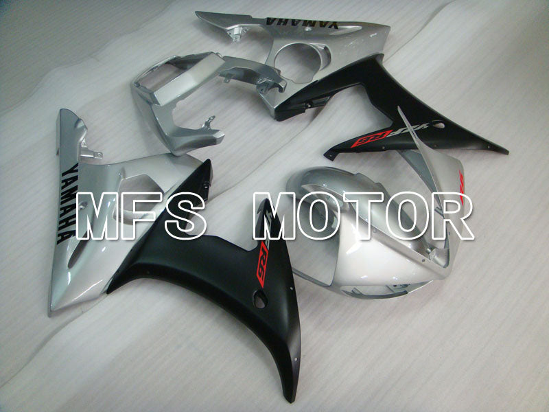 Yamaha YZF-R6 2005 Injection ABS Fairing - Factory Style - Black Silver Matte - MFS3782 - Fairings Kit