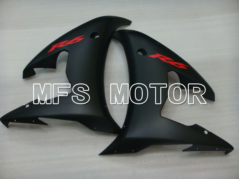 Yamaha YZF-R6 2005 Injection ABS Fairing - Factory Style - Black Matte - MFS3784 - Fairings Kit