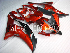 Yamaha YZF-R6 2008-2016 Injection ABS Fairing - Factory Style - Orange Black Matte - MFS3797 - Fairings Kit