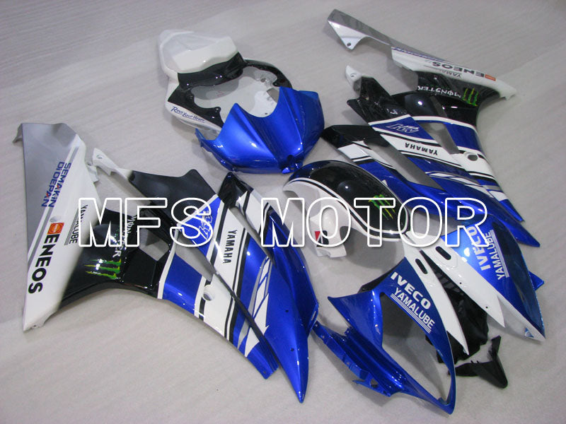 Yamaha YZF-R6 2006-2007 Injection ABS Fairing - Monster - Blue White - MFS3810 - Fairings Kit