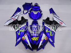 Yamaha YZF-R6 2006-2007 Injection ABS Fairing - Movistar - Blue Black - MFS3815 - Fairings Kit
