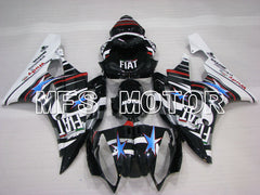 Yamaha YZF-R6 2006-2007 Injection ABS Fairing - FIAT - Black White - MFS3816 - Fairings Kit