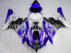 Yamaha YZF-R6 2006-2007 Injection ABS Fairing - Movistar - Purple Black - MFS3823 - Fairings Kit