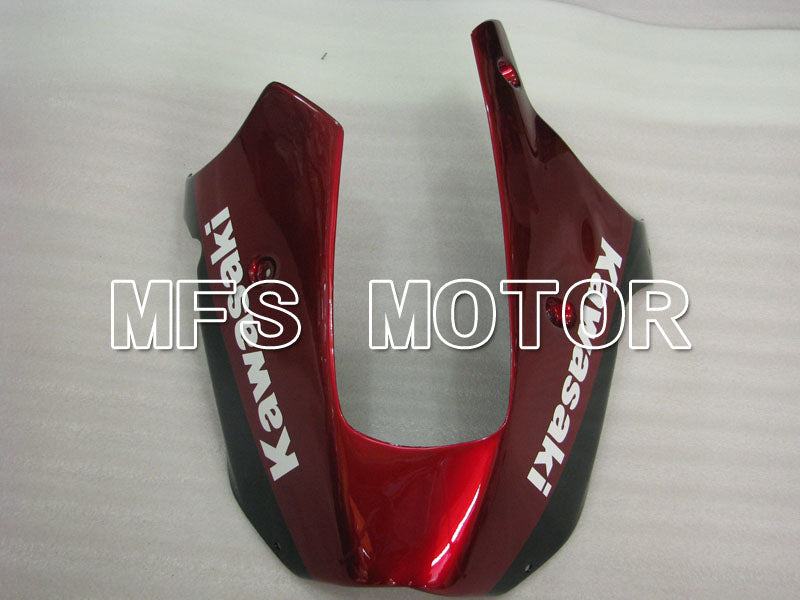 Kawasaki NINJA ZX9R 2000-2001 ABS Fairing - Flame - Black Red - MFS3830 - Fairings Kit