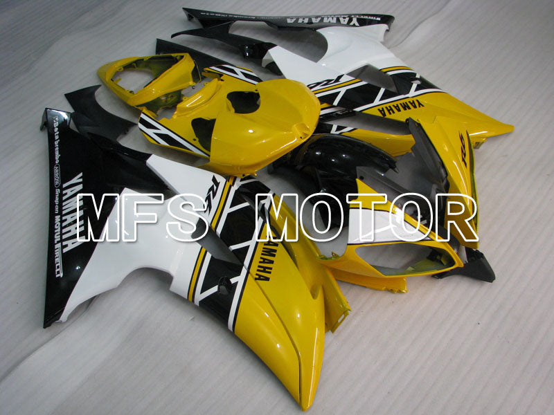 Yamaha YZF-R6 2008-2016 Injection ABS Fairing - Factory Style - White Yellow - MFS3833 - Fairings Kit
