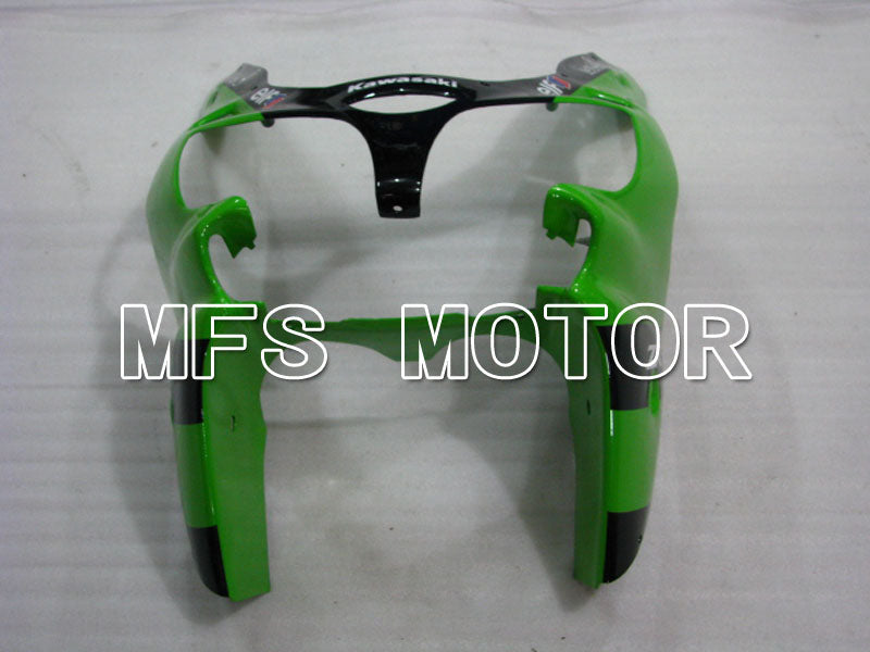 Kawasaki NINJA ZX9R 2000-2001 ABS Fairing - Monster - Black Green - MFS3835 - Fairings Kit