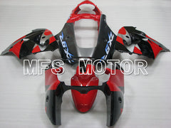 Kawasaki NINJA ZX9R 2000-2001 ABS Fairing - Factory Style - Black Silver Red - MFS3840 - Fairings Kit