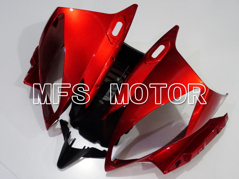 Yamaha YZF-R6 2006-2007 Injection ABS Fairing - Factory Style - Red wine color Black Matte - MFS3843 - Fairings Kit