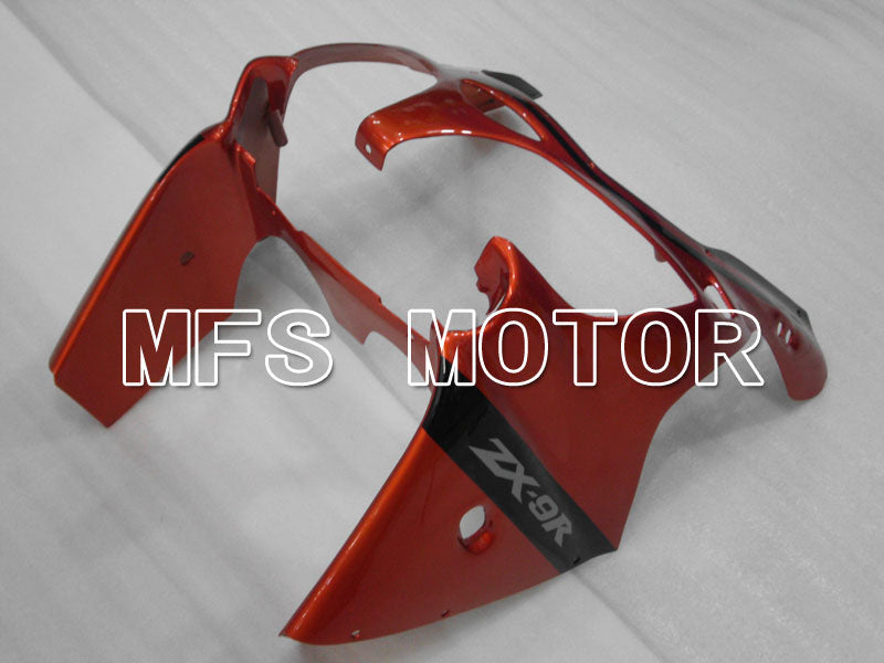 Kawasaki NINJA ZX9R 2000-2001 ABS Fairing - Factory Style - Black Orange - MFS3852 - Fairings Kit