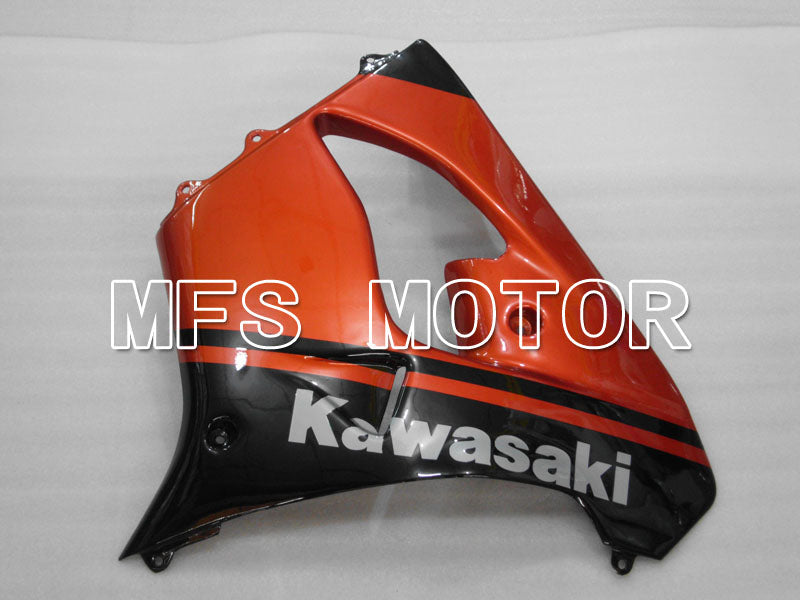 Kawasaki NINJA ZX9R 2000-2001 ABS Fairing - Factory Style - Black Orange - MFS3852 - Fairings Kit