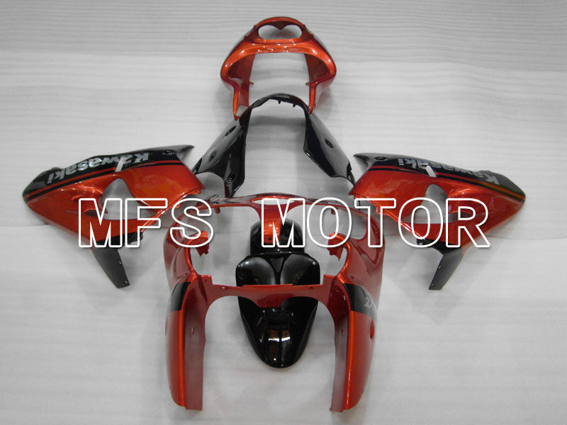 Kawasaki NINJA ZX9R 2000-2001 ABS Fairing - Factory Style - Black Orange - MFS3852 - Fairings Kit